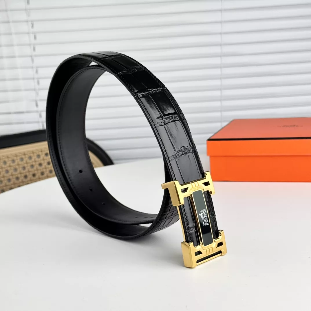 Hermes AAA Quality Belts In 3.8cm For Men Timeless 7414
