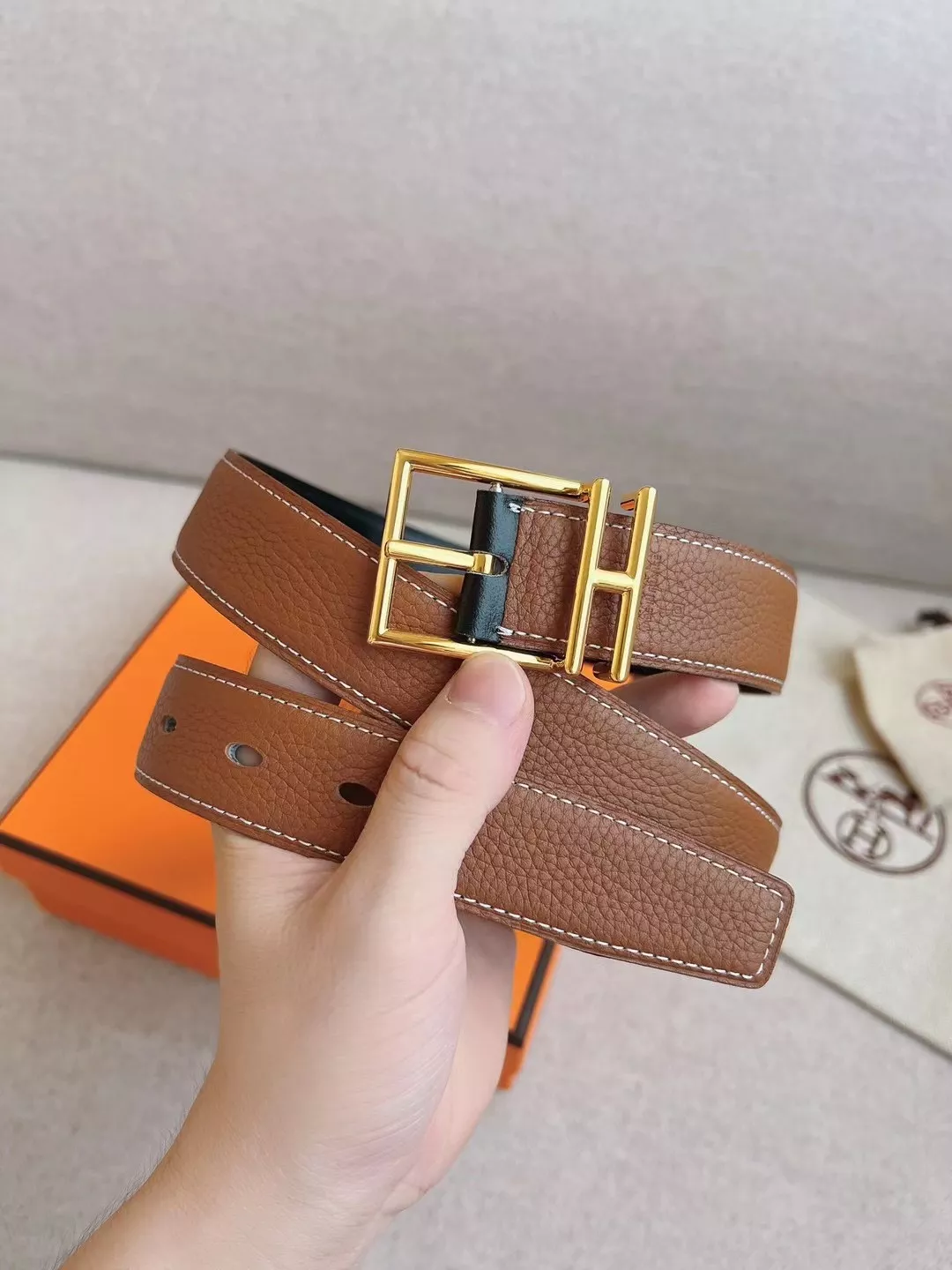 Hermes AAA Quality Belts In 3.8cm For Unisex WellDesigned 583