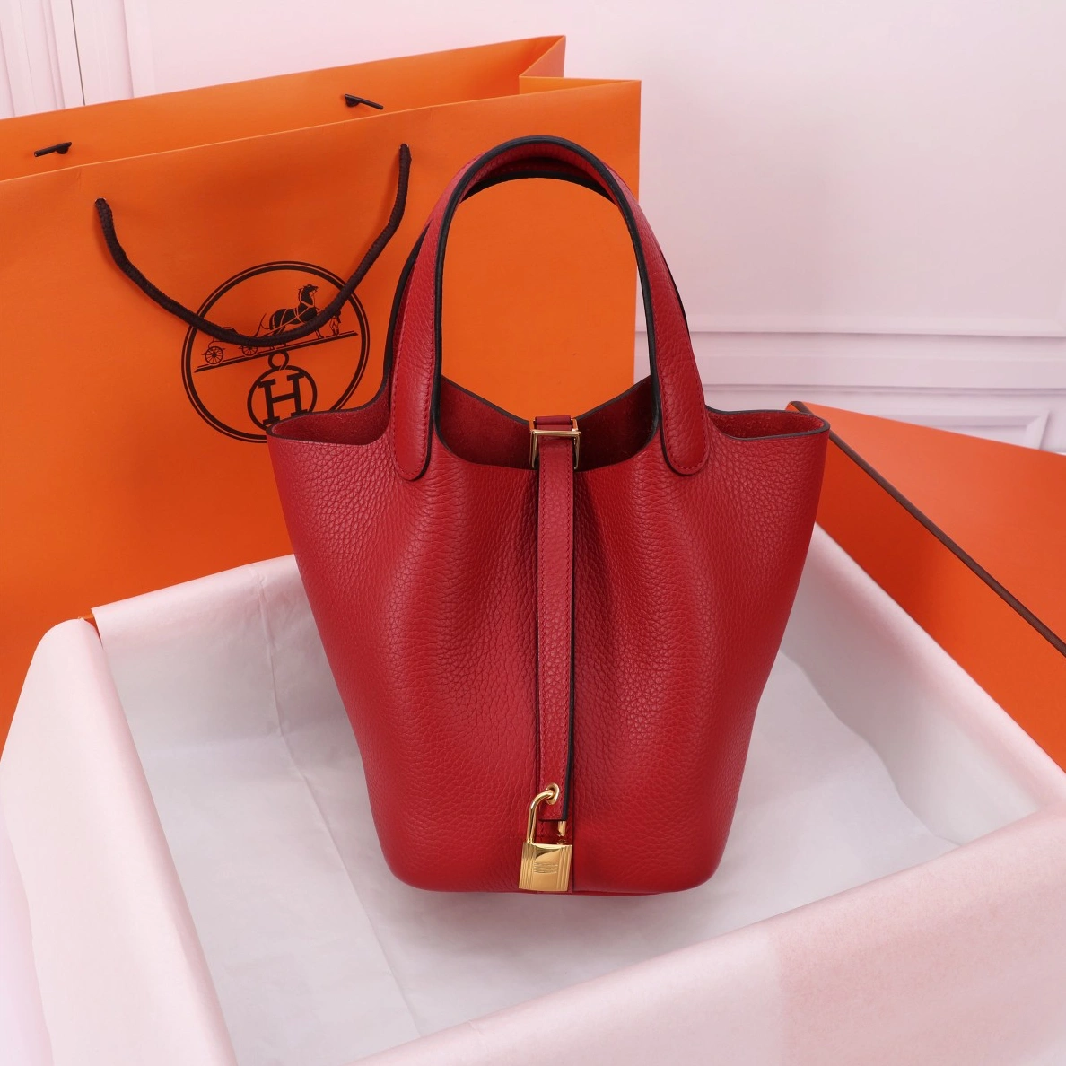 Hermes AAA Quality Handbags For Women Bright 4140