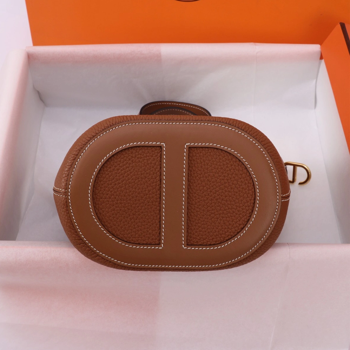 Hermes AAA Quality Handbags In Gold For Women Efficient 8775