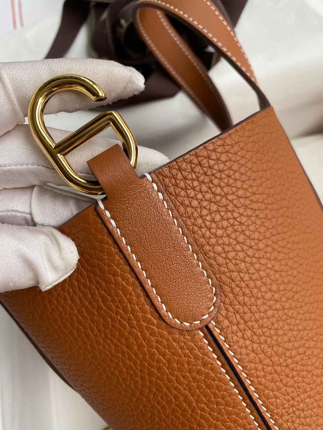 Hermes AAA Quality Handbags In Gold For Women Unique 6731