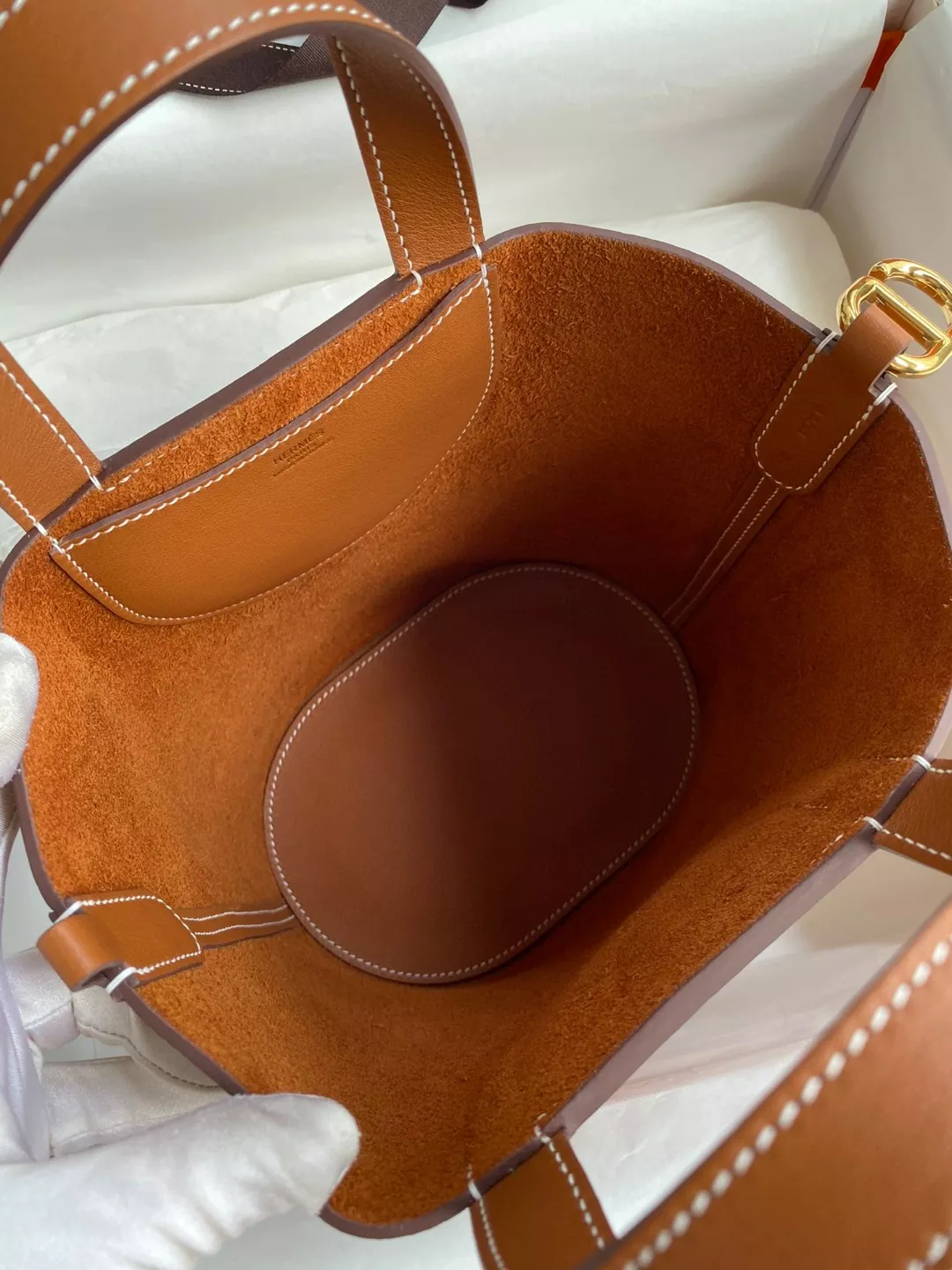 Hermes AAA Quality Handbags In Gold For Women Unique 6731