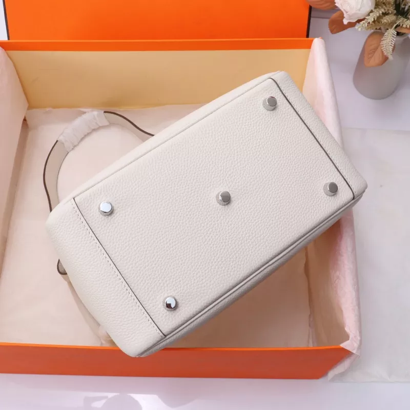 Hermes AAA Quality Handbags In Silver For Women Refined 1617