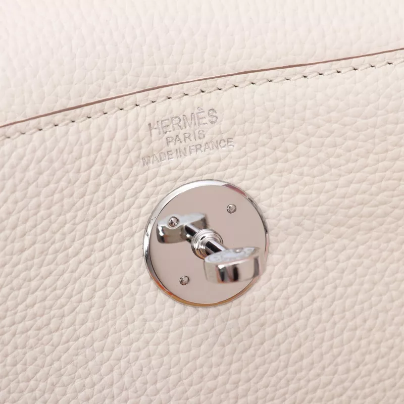 Hermes AAA Quality Handbags In Silver For Women Refined 1617