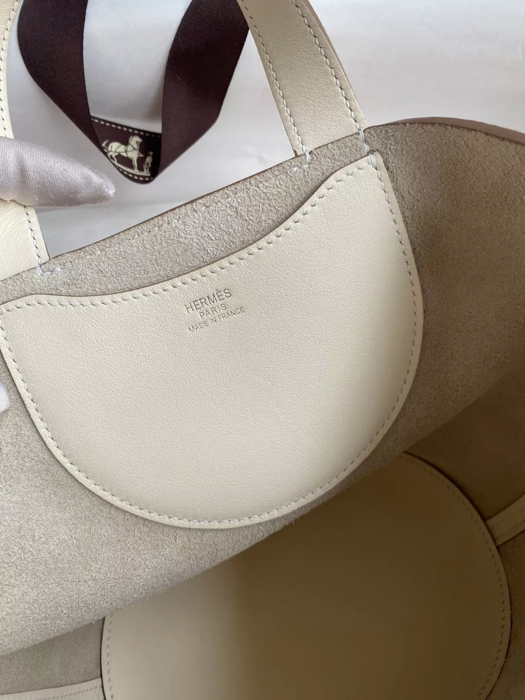 Hermes AAA Quality Handbags In Silver For Women SmartChoice 2568