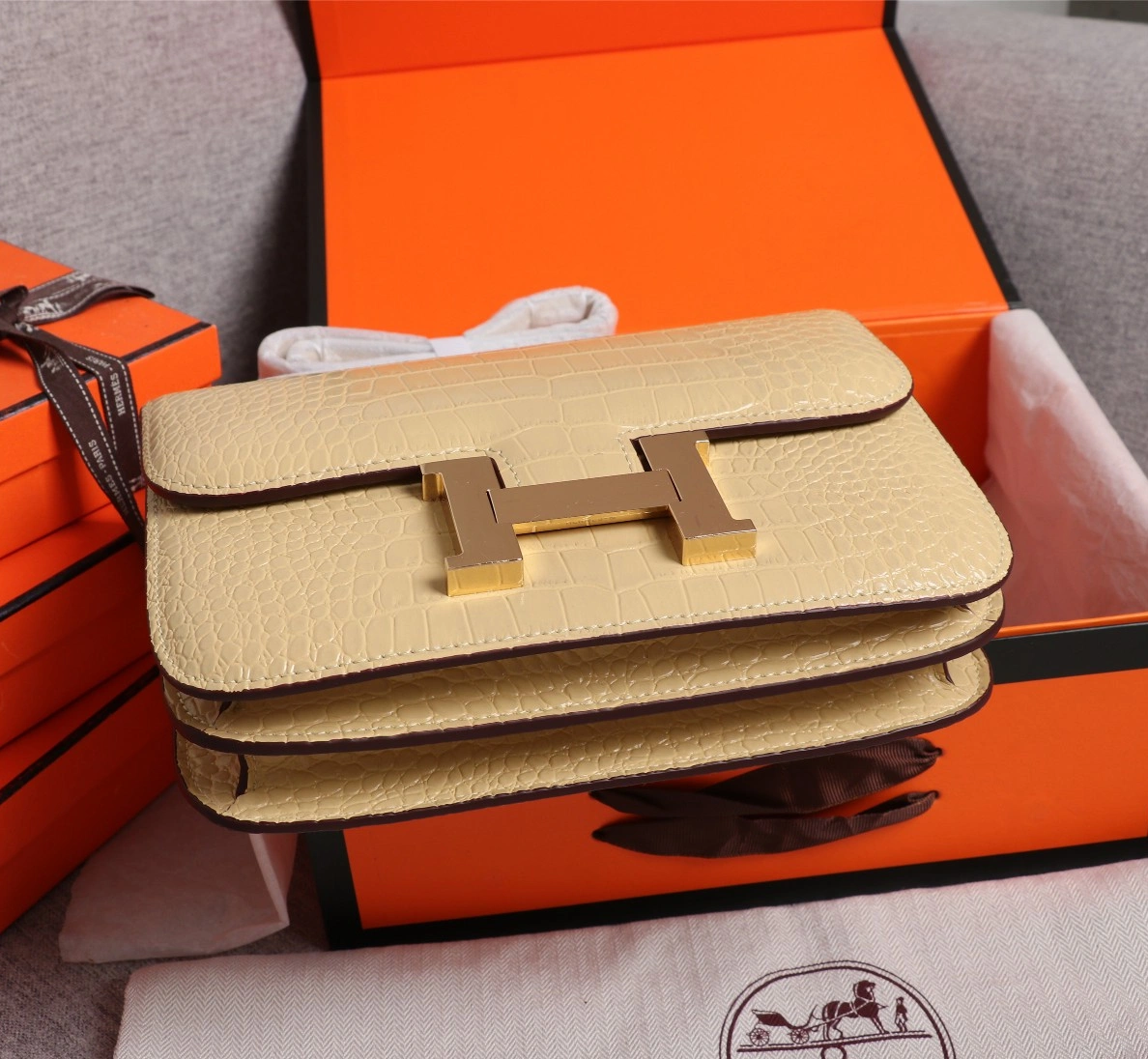 Hermes AAA Quality Messenger Bags For Women Bright 1445