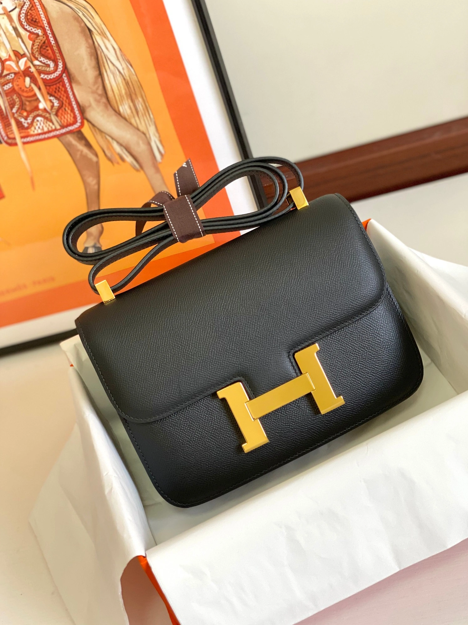 Hermes AAA Quality Messenger Bags For Women Bright 2841