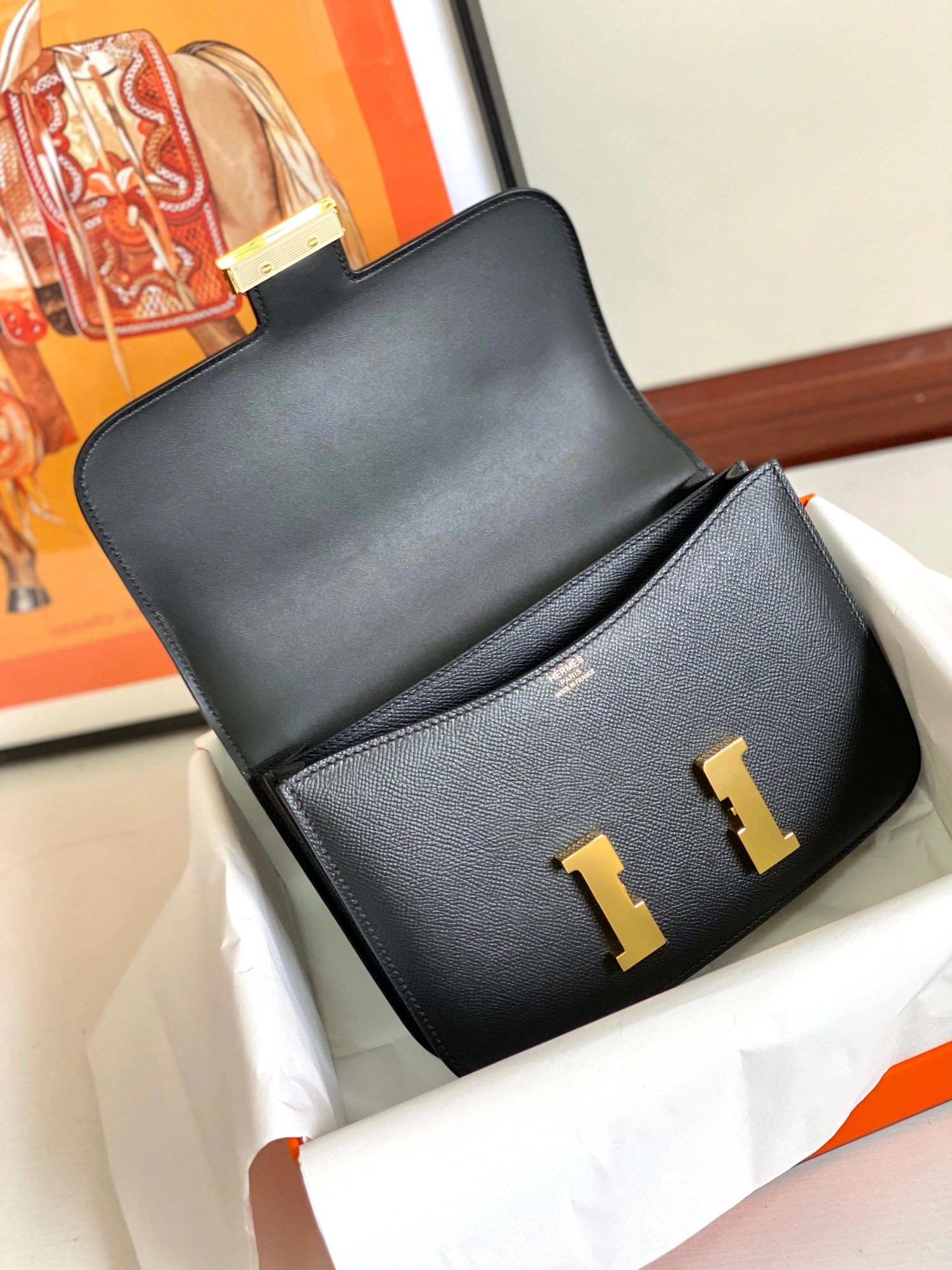 Hermes AAA Quality Messenger Bags For Women Bright 2841