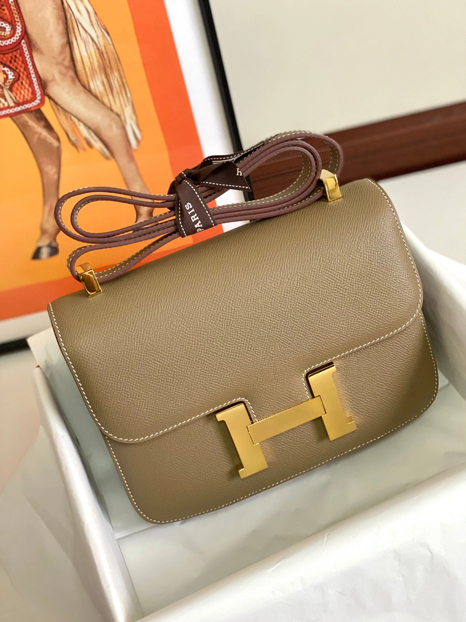 Hermes AAA Quality Messenger Bags For Women Classic 6198