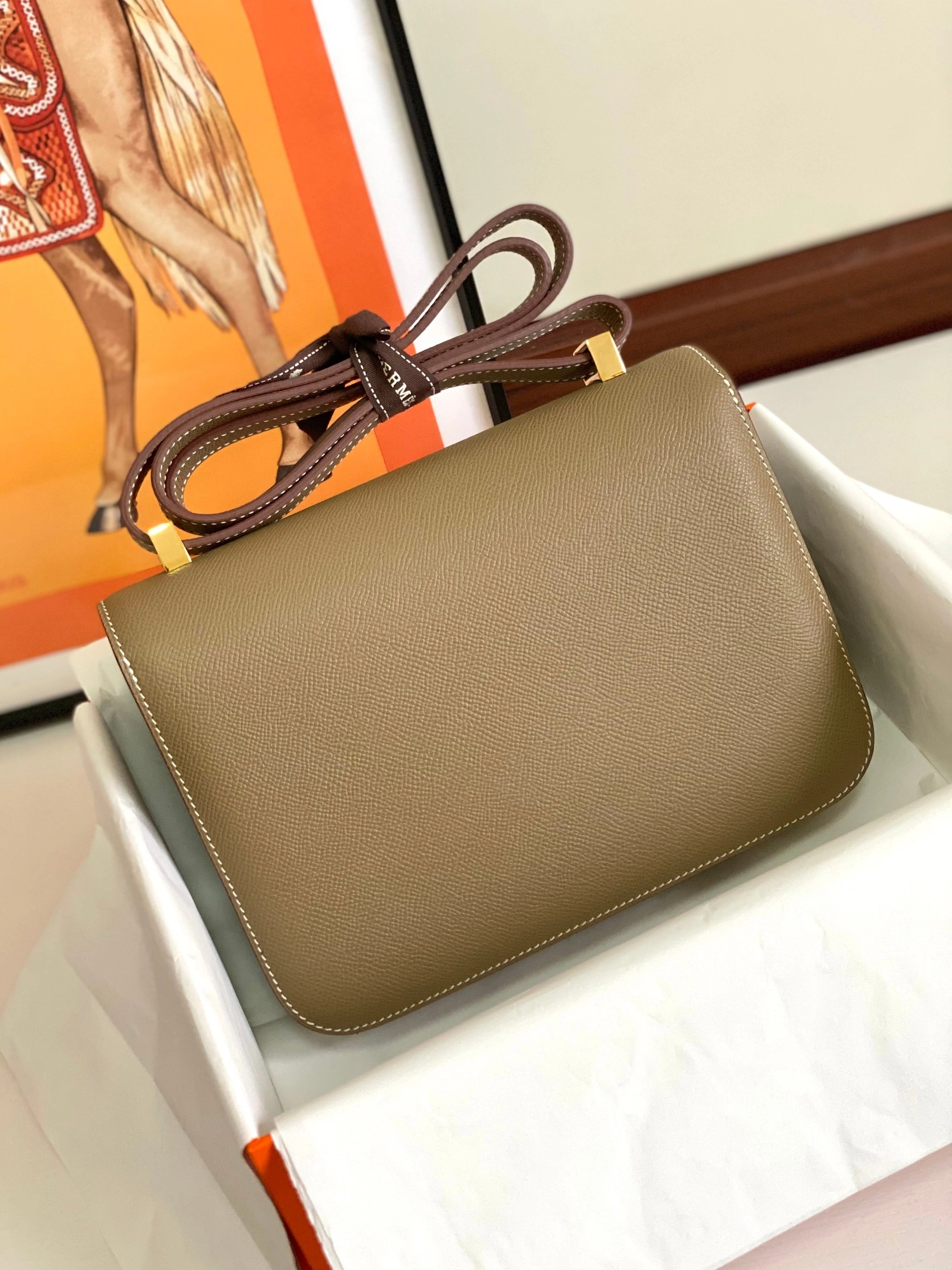 Hermes AAA Quality Messenger Bags For Women Classic 6198