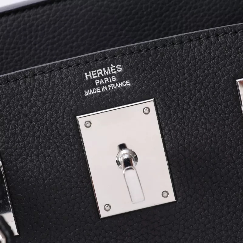 Hermes AAA Quality Messenger Bags In Black For Unisex Bright 9088