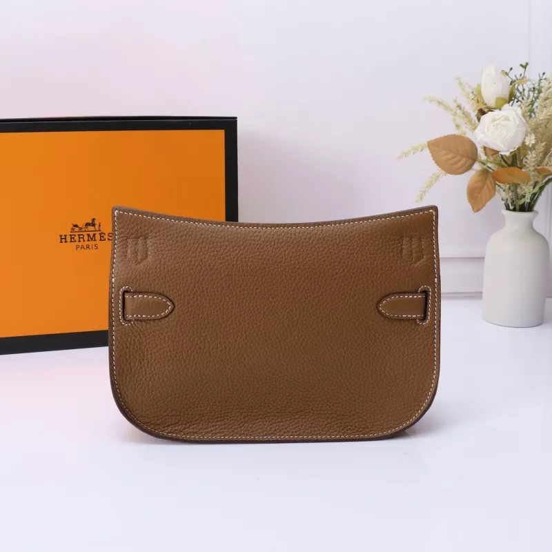 Hermes AAA Quality Messenger Bags In Brown For Unisex Soft 5692