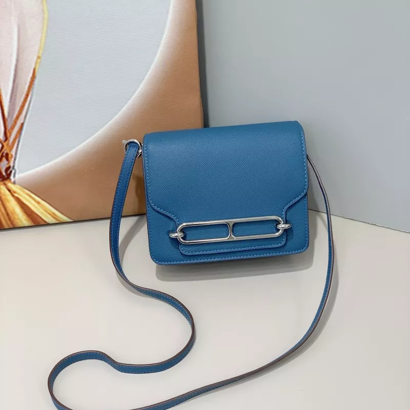 Hermes AAA Quality Messenger Bags In Silver For Women Sophisticated 502