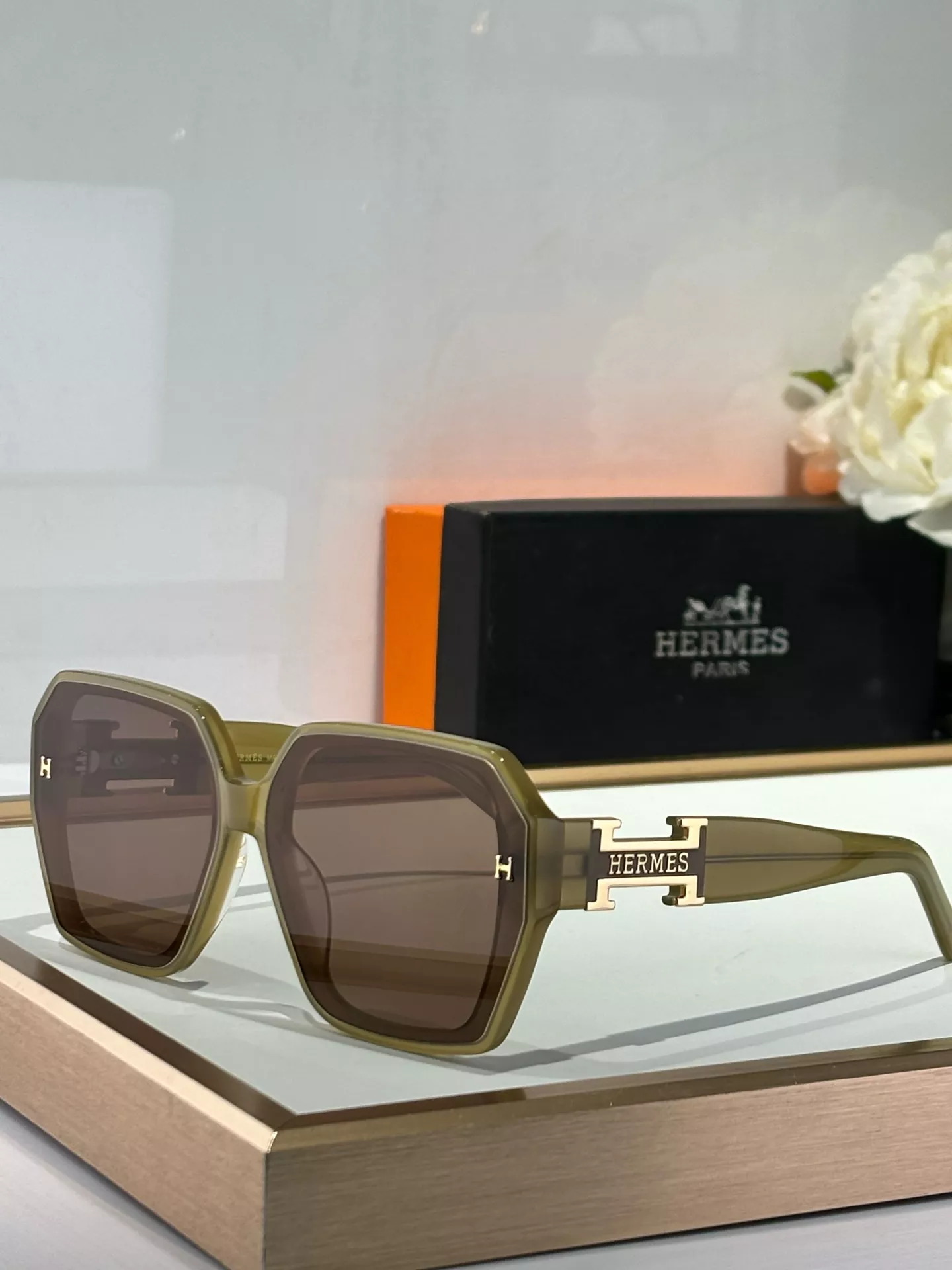 Hermes AAA Quality Sunglasses Timeless 656