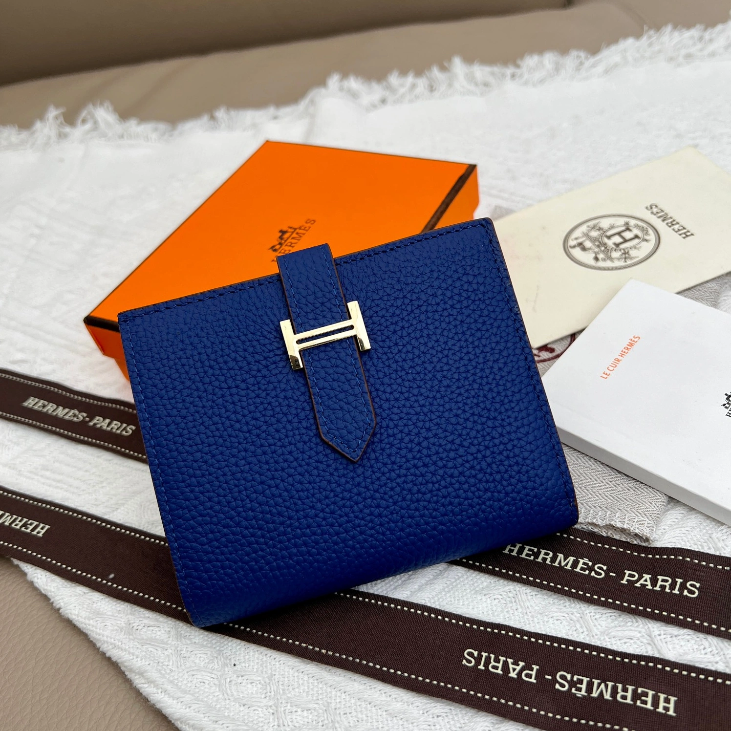 Hermes AAA Quality Wallets Breathable 1413