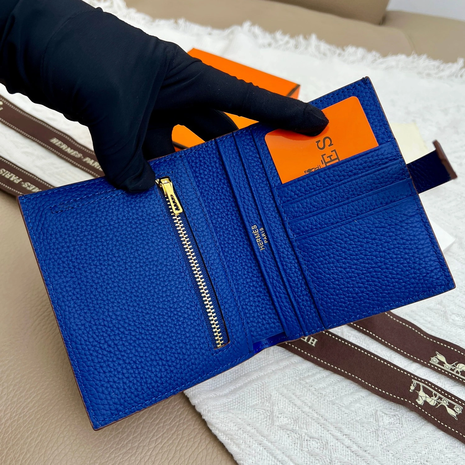 Hermes AAA Quality Wallets Breathable 1413