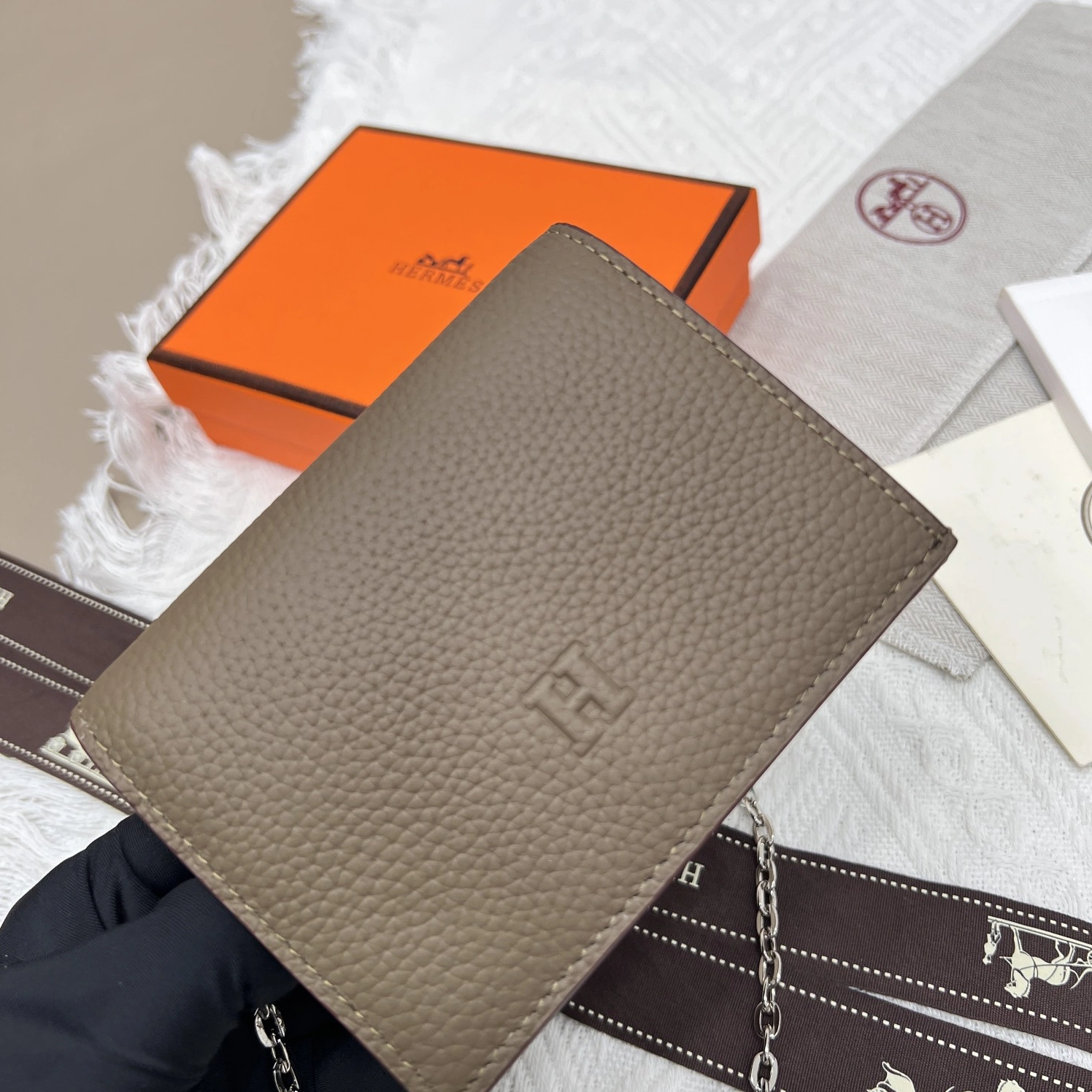 Hermes AAA Quality Wallets Breathable 7854