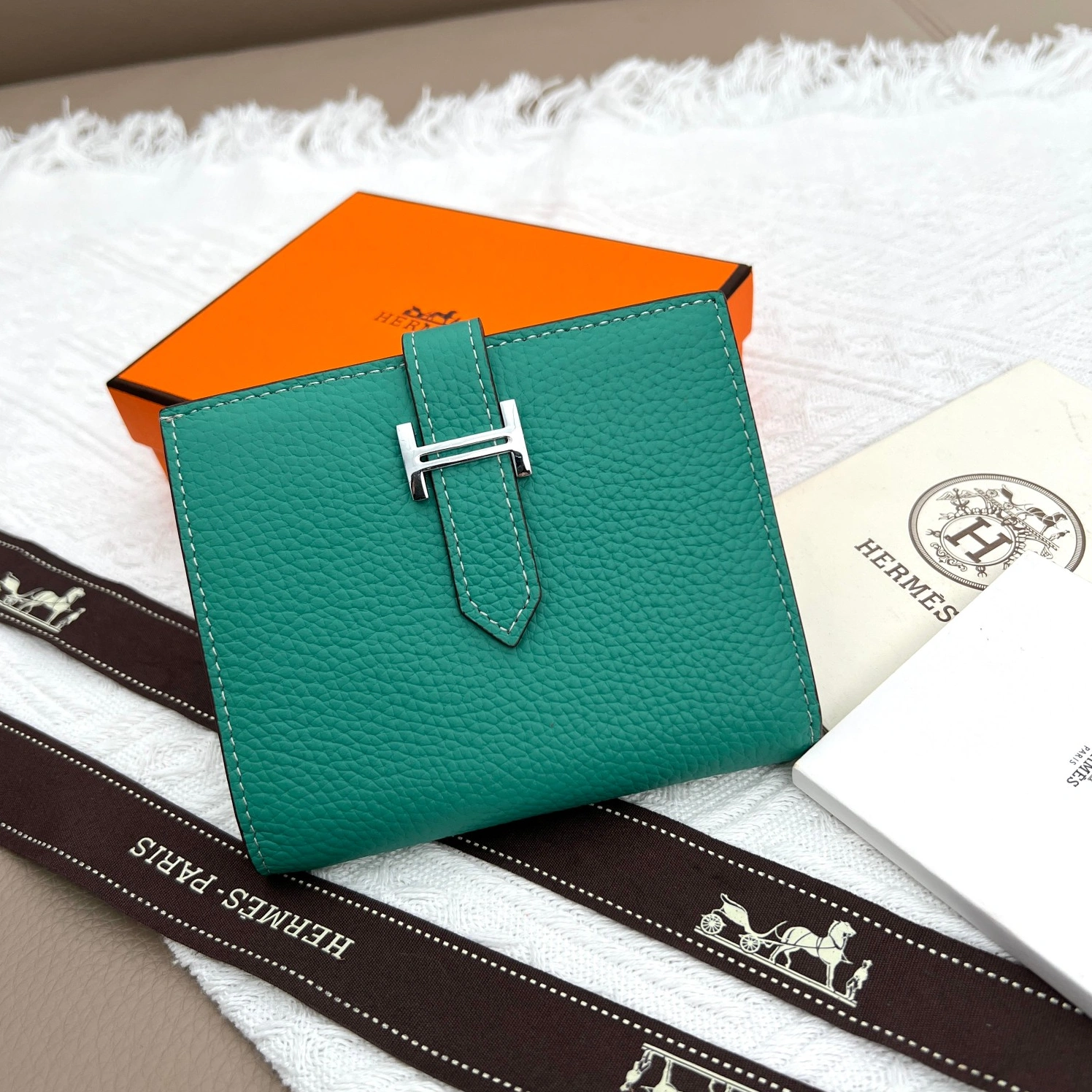 Hermes AAA Quality Wallets Bright 7945