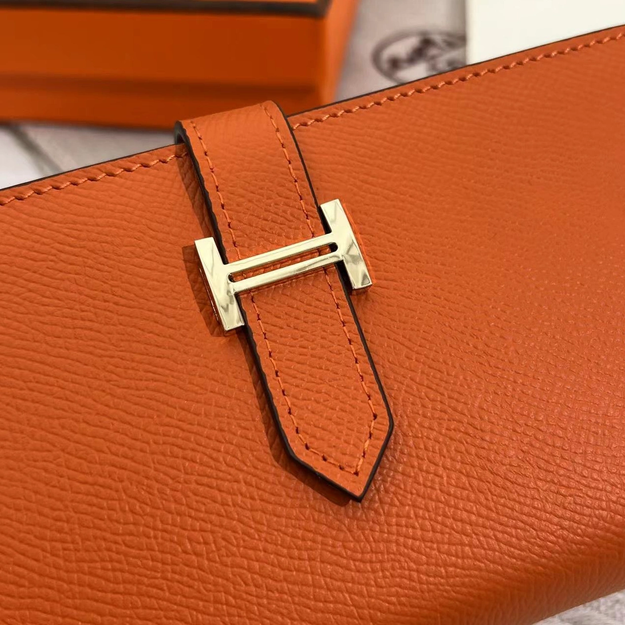 Hermes AAA Quality Wallets Durable 4197