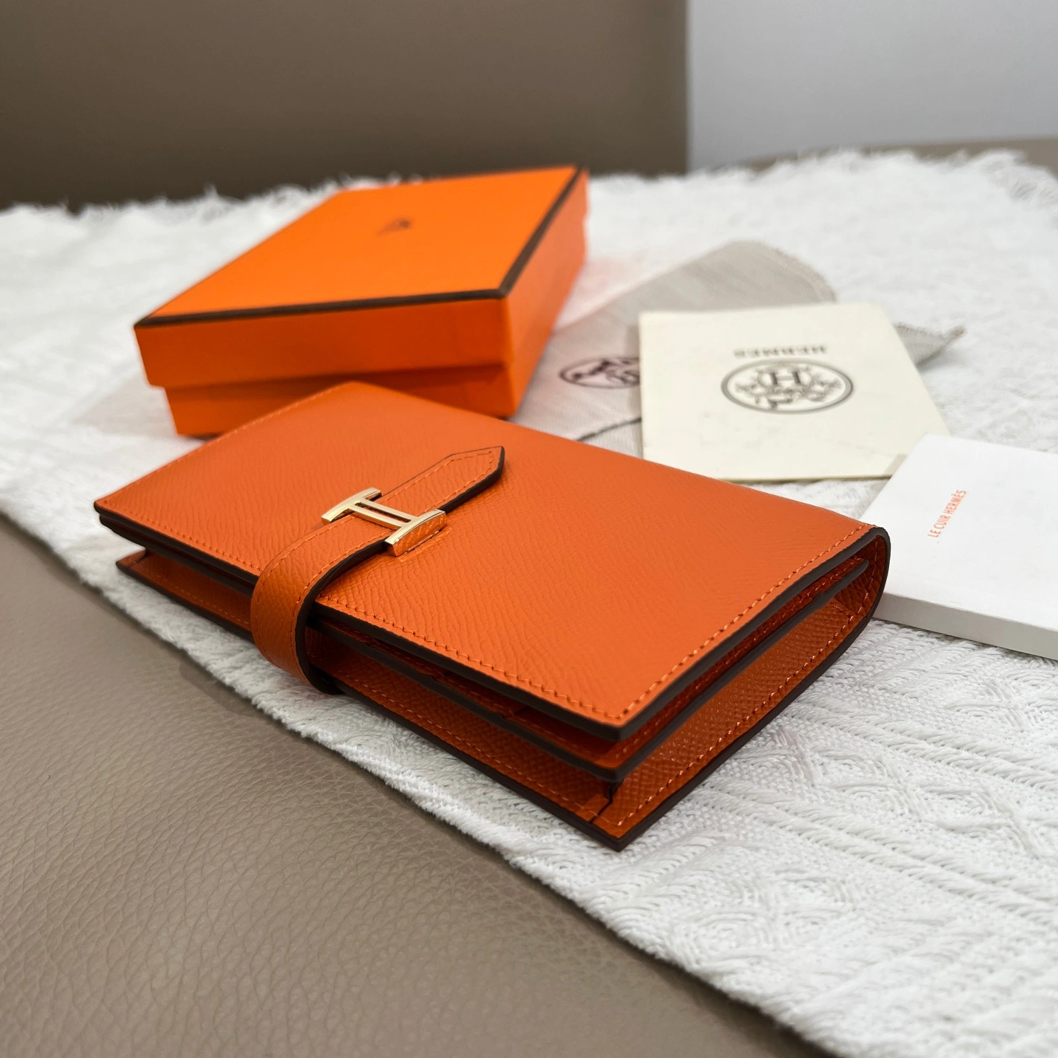 Hermes AAA Quality Wallets Durable 4197
