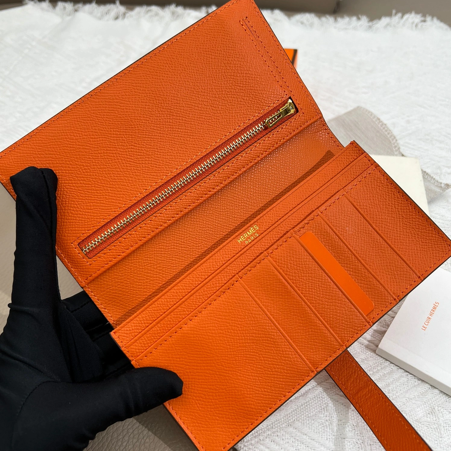 Hermes AAA Quality Wallets Durable 4197