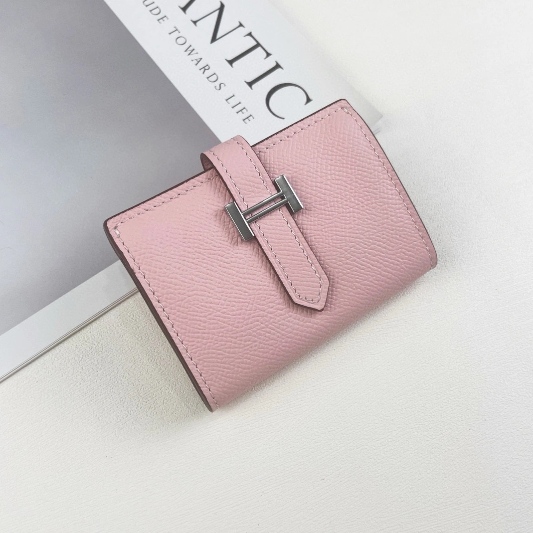 Hermes Card Case For Women Bright 8334