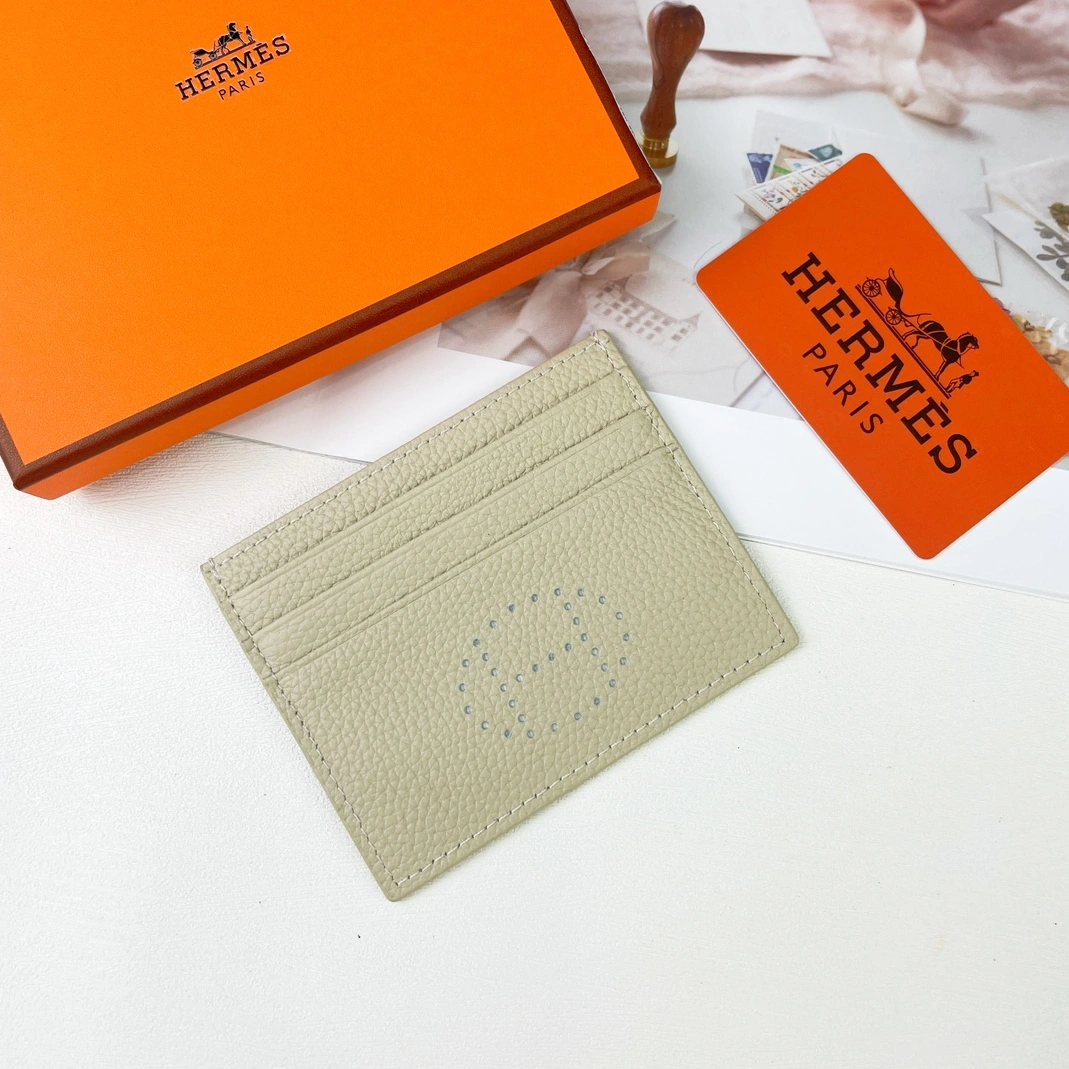 Hermes Card Case For Women Durable 8590