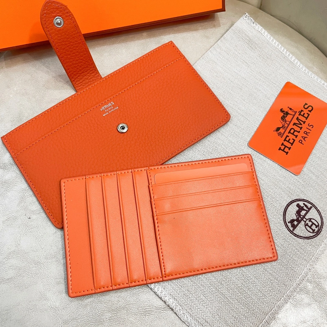 Hermes Card Case For Women Practical 6811