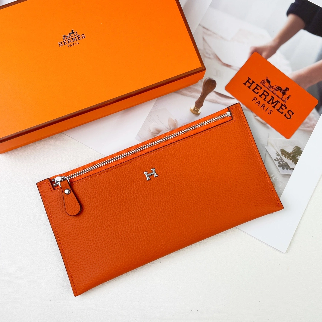 Hermes Card Case For Women Vibrant 9059