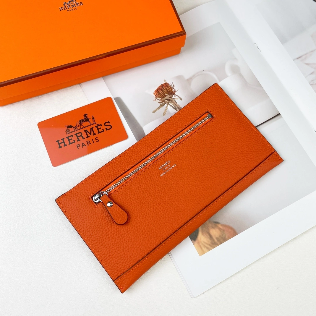 Hermes Card Case For Women Vibrant 9059