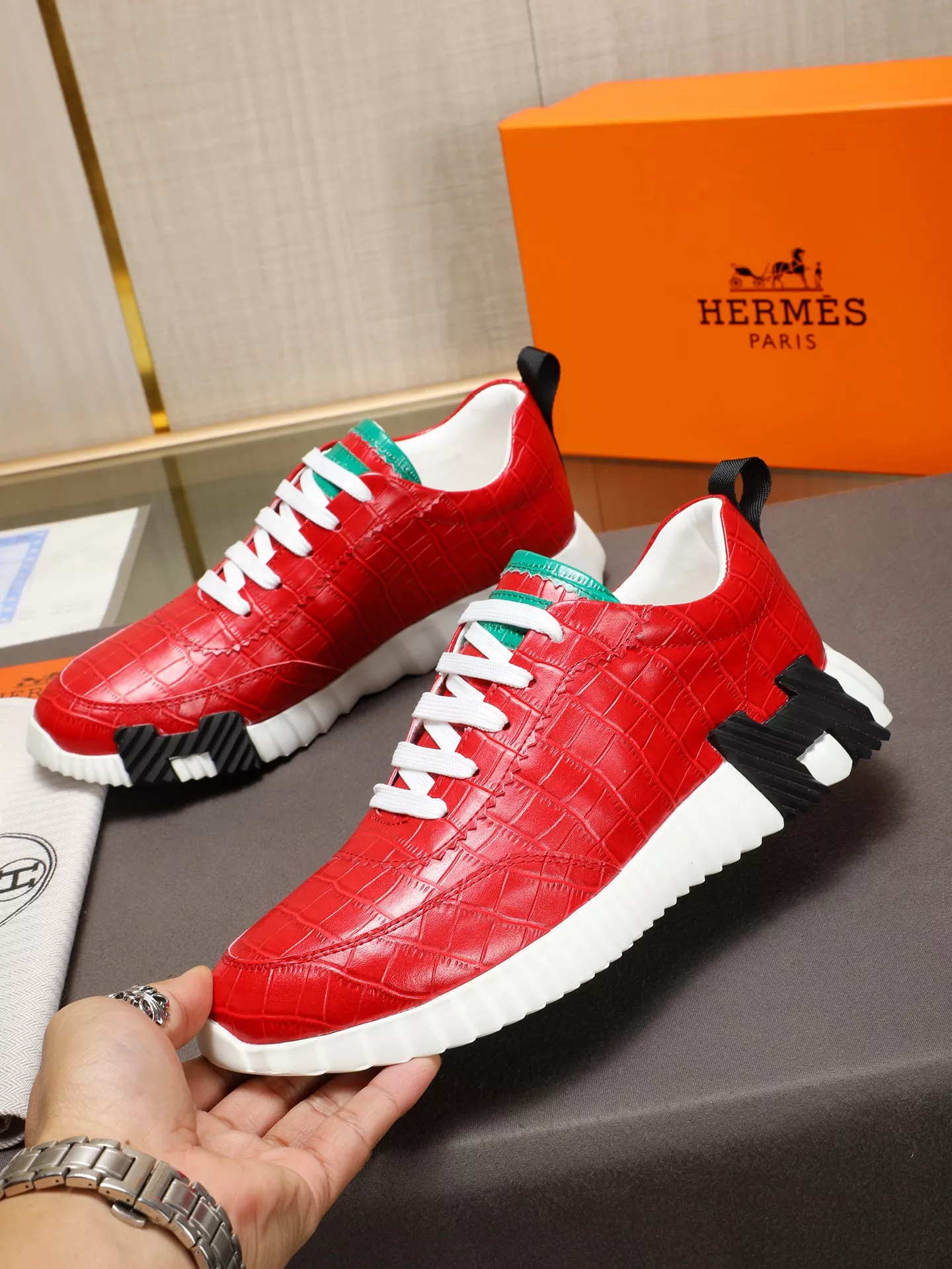 Hermes Casual Shoes For Men AllSeason 3734