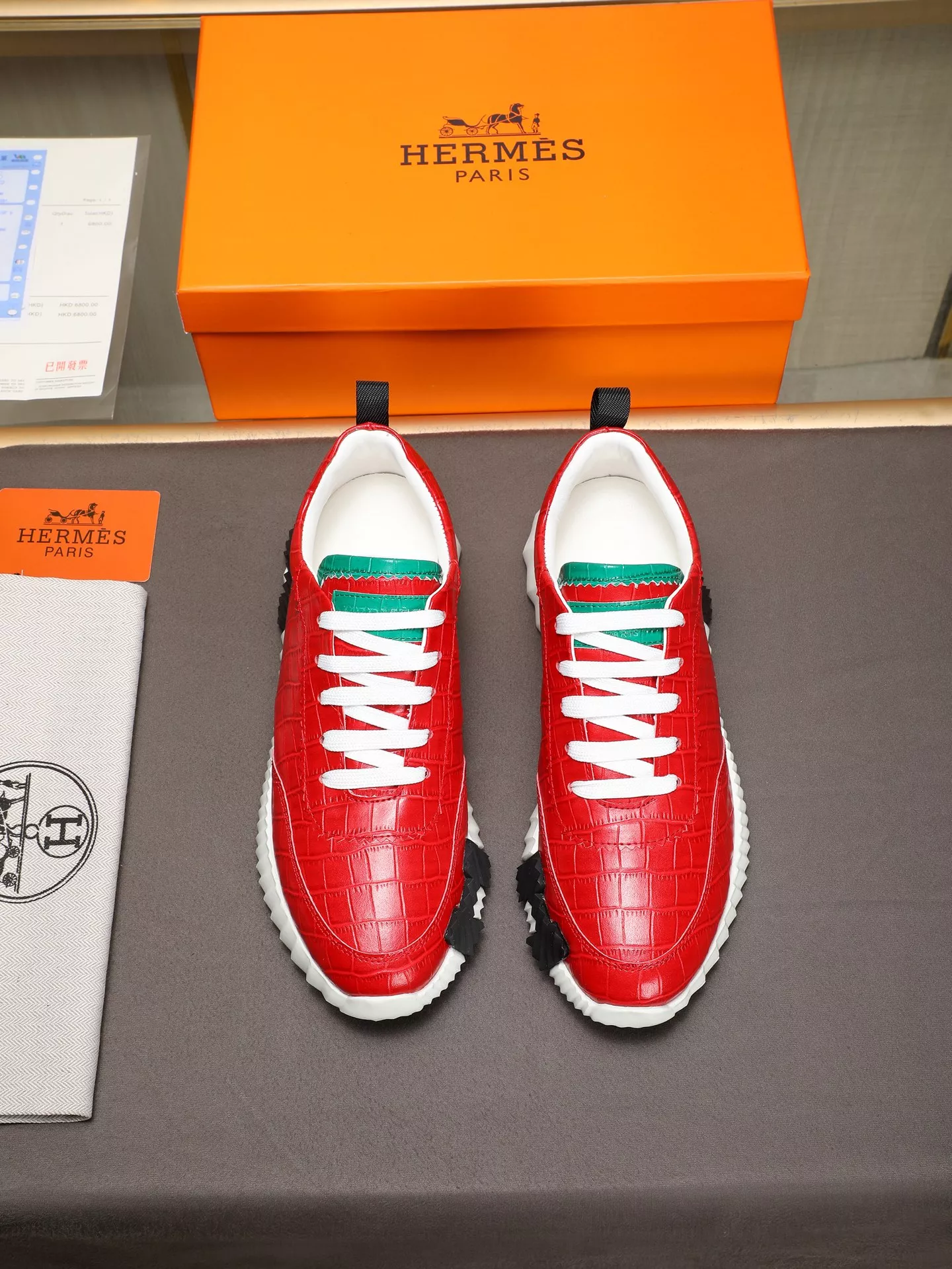 Hermes Casual Shoes For Men AllSeason 3734