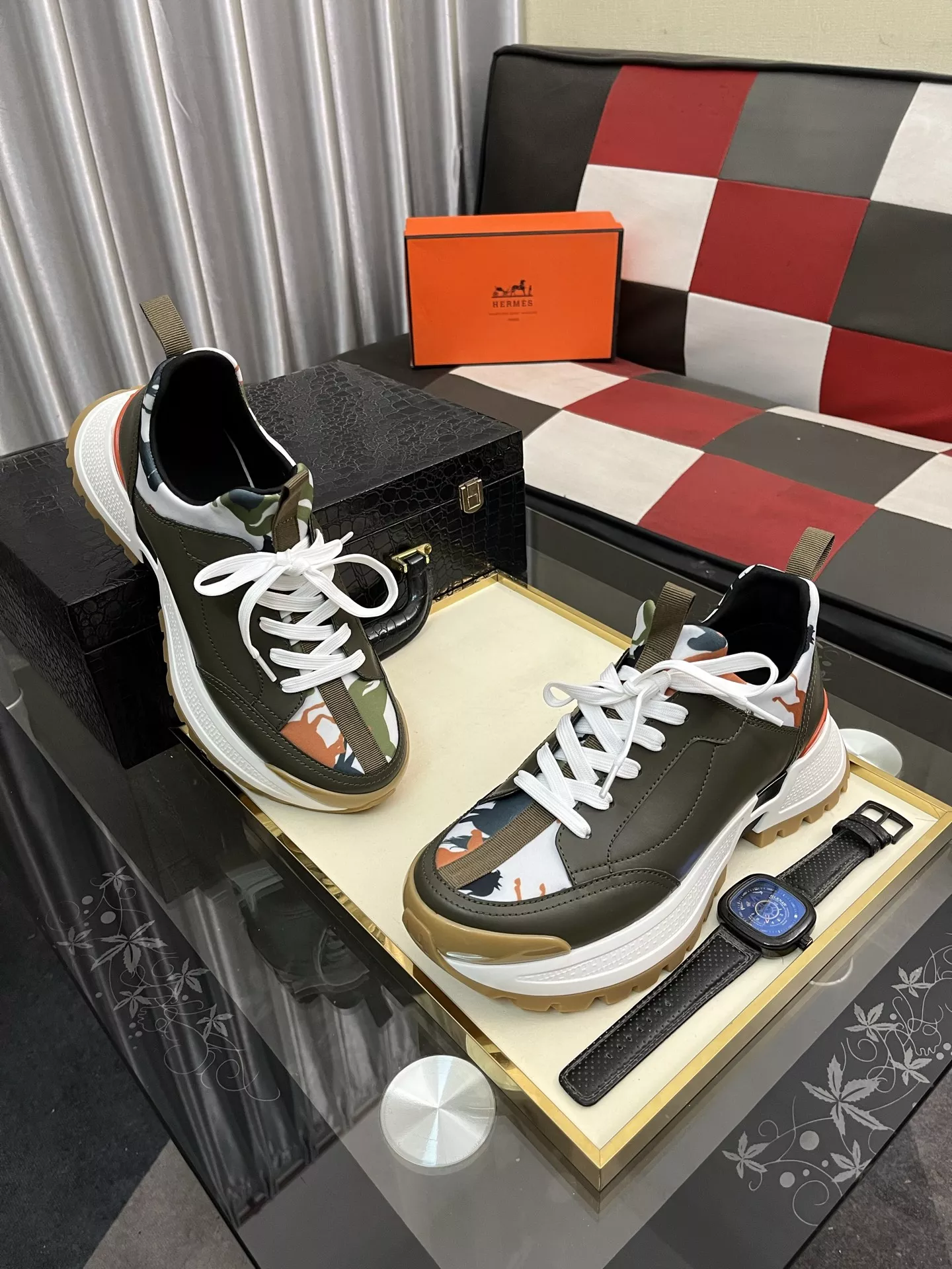 Hermes Casual Shoes For Men AllSeason 7951
