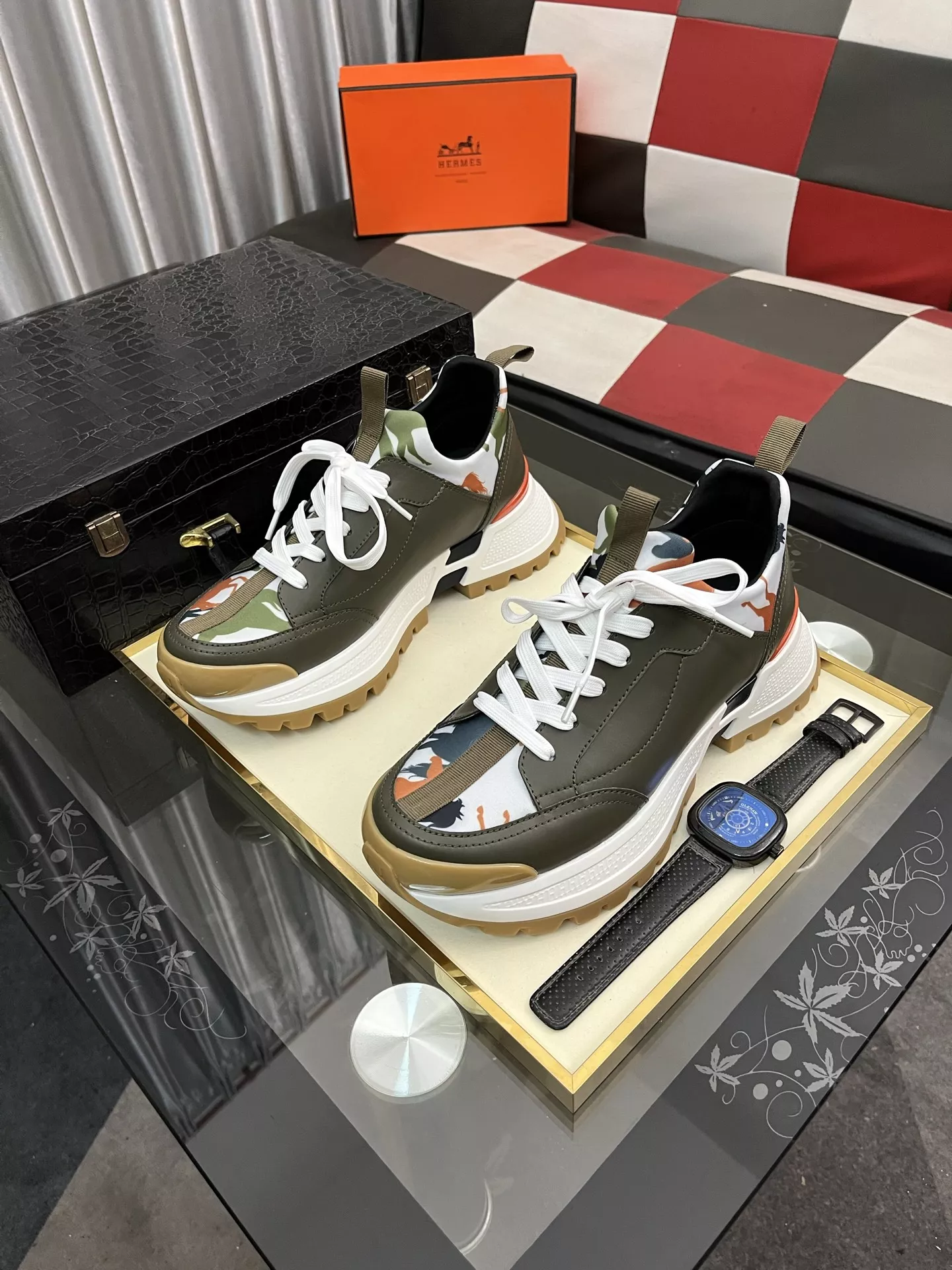 Hermes Casual Shoes For Men AllSeason 7951