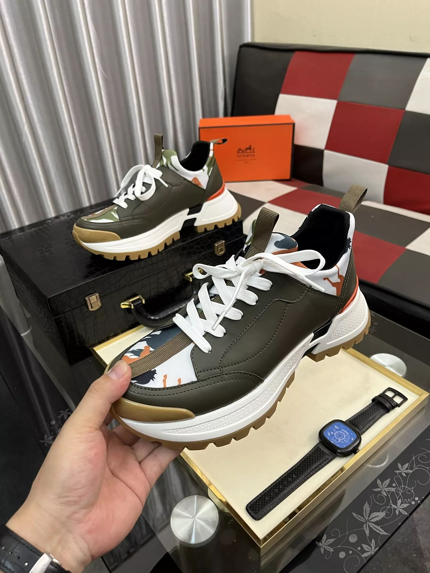 Hermes Casual Shoes For Men AllSeason 7951