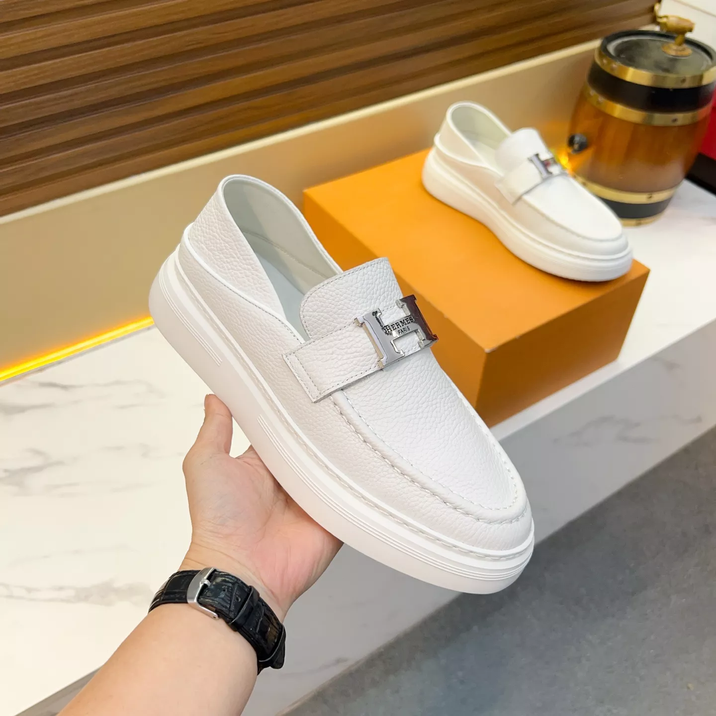 Hermes Casual Shoes For Men BestValue 3406