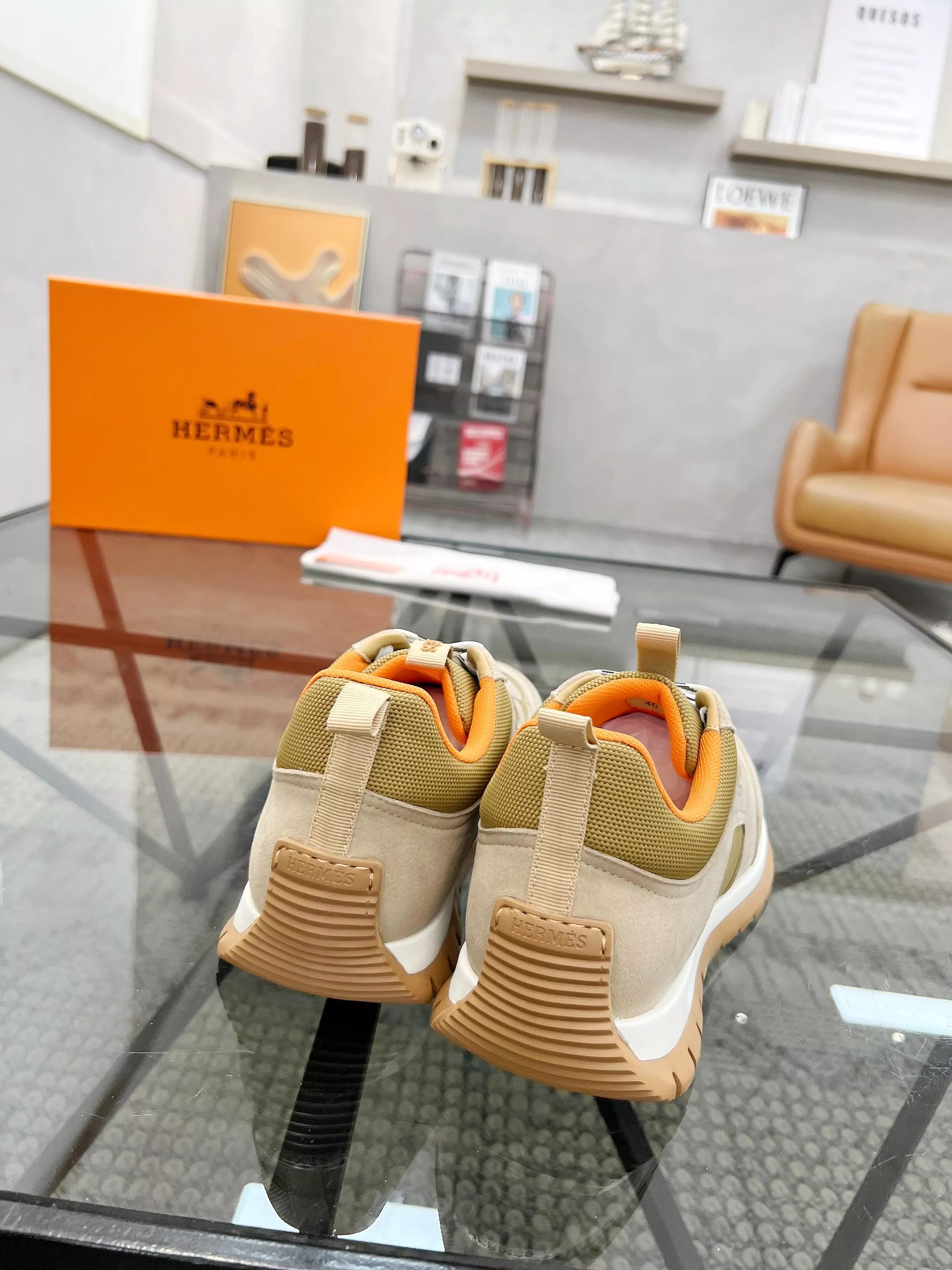 Hermes Casual Shoes For Men Bright 2752