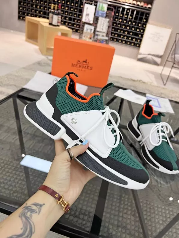 Hermes Casual Shoes For Men Bright 3218
