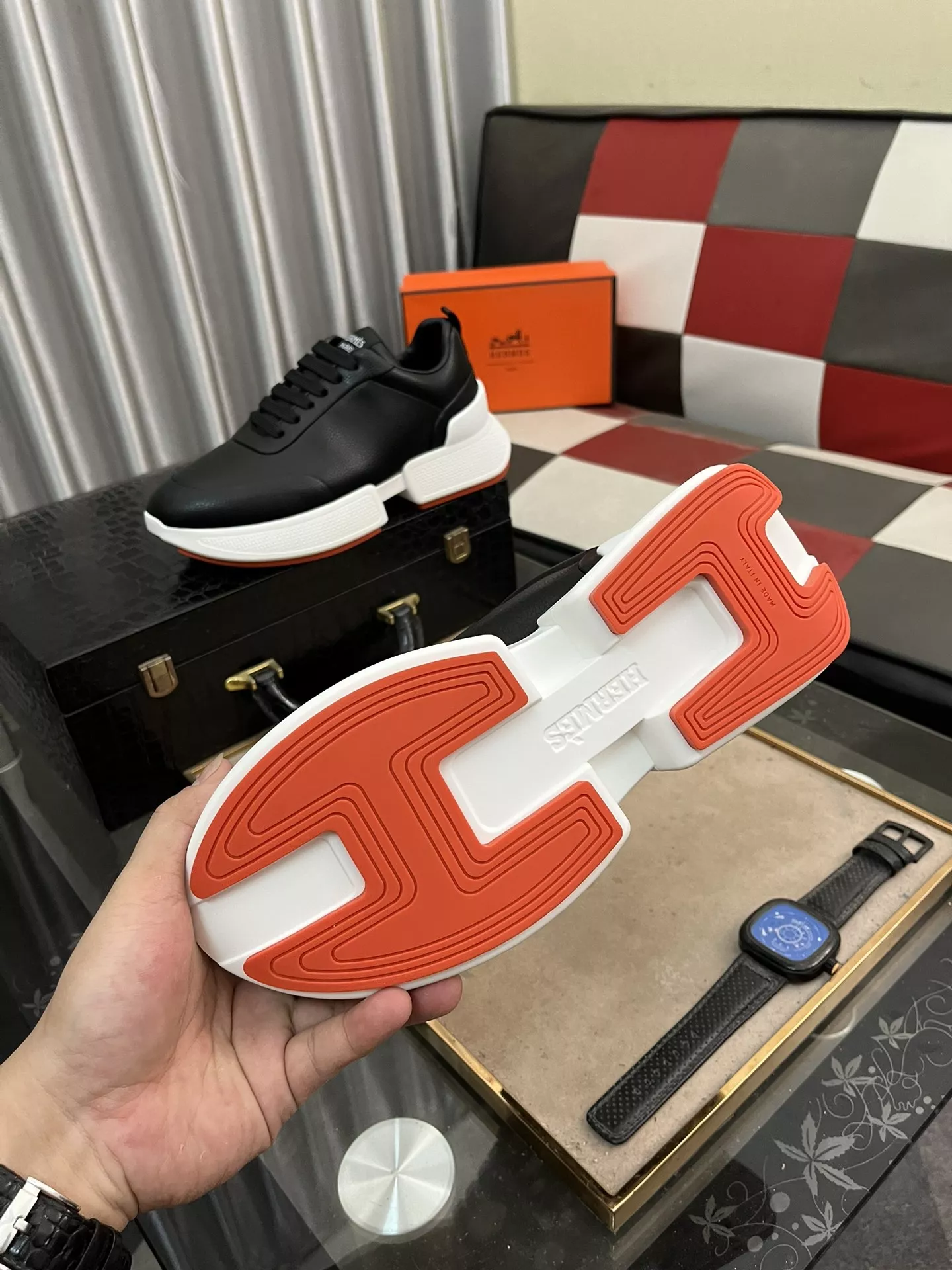 Hermes Casual Shoes For Men Bright 5516