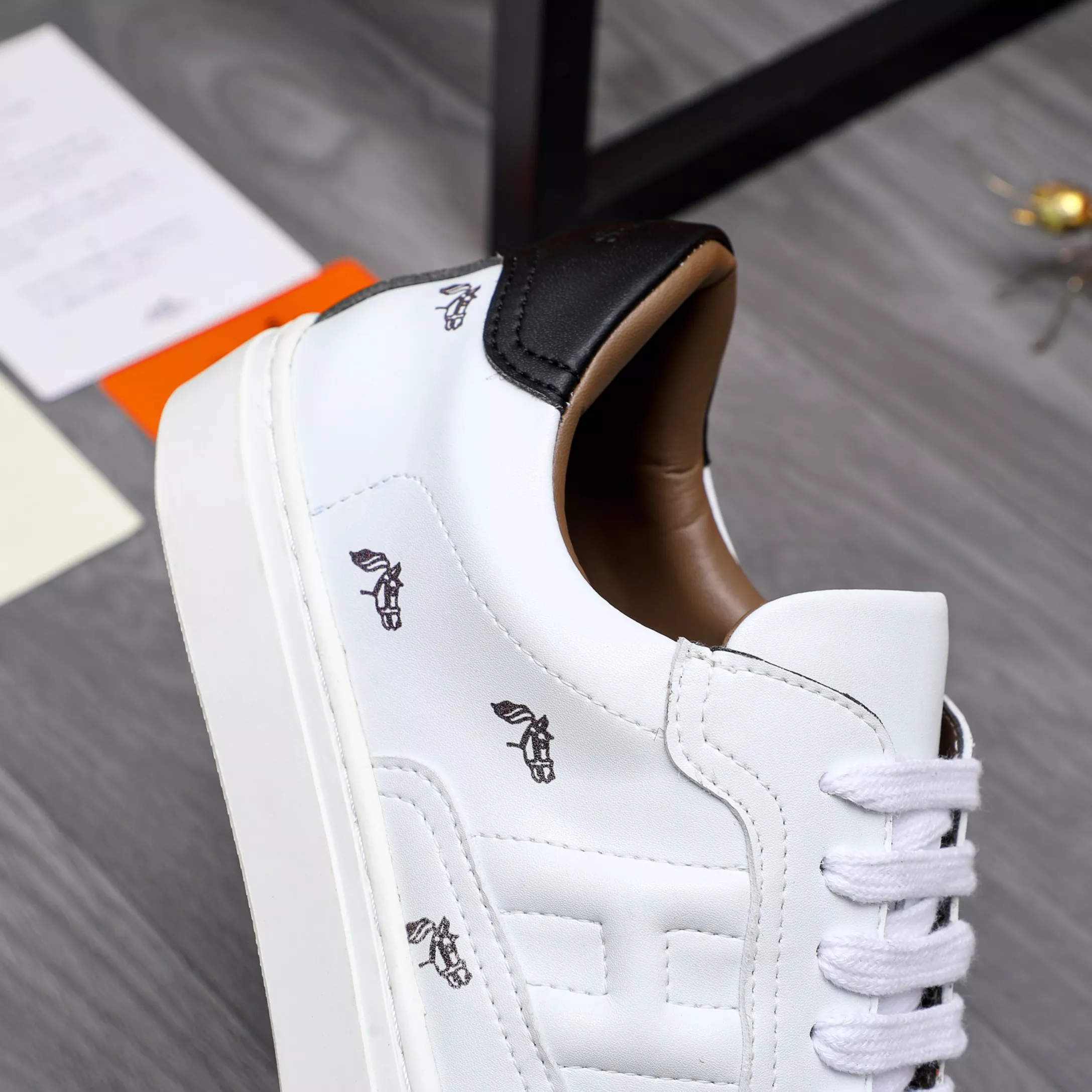 Hermes Casual Shoes For Men Bright 5643
