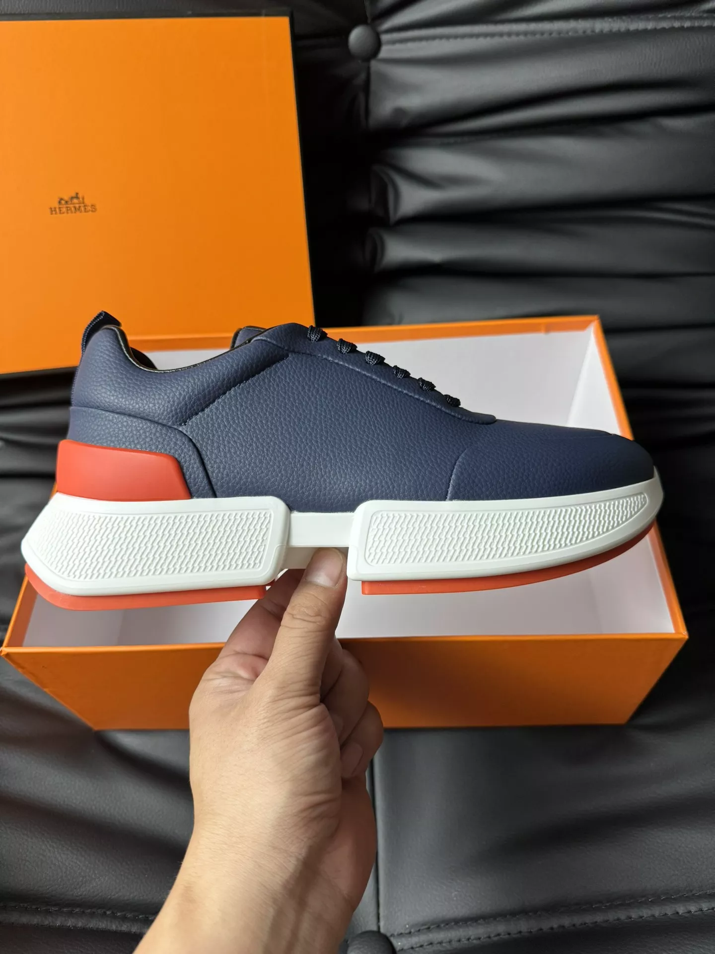 Hermes Casual Shoes For Men Classic 9314