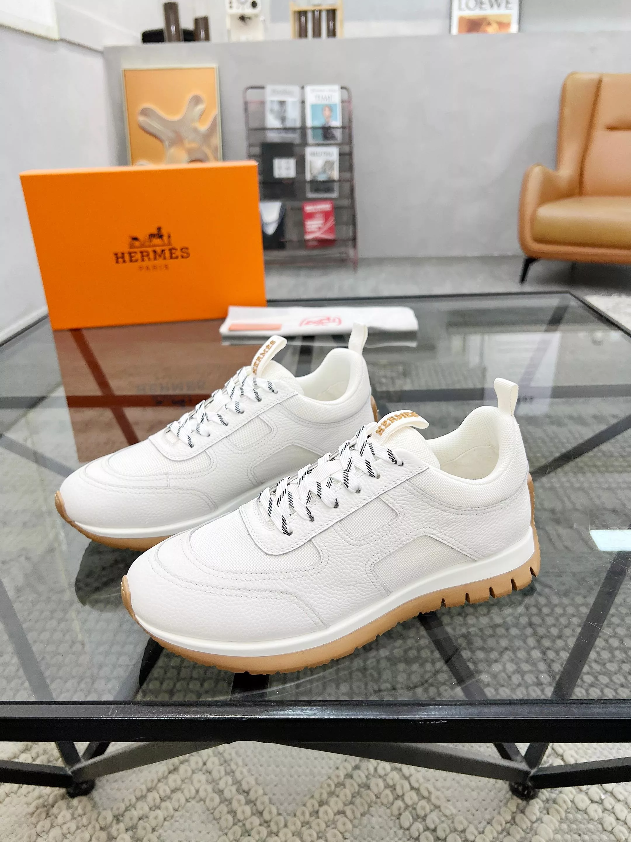 Hermes Casual Shoes For Men Classic 9620