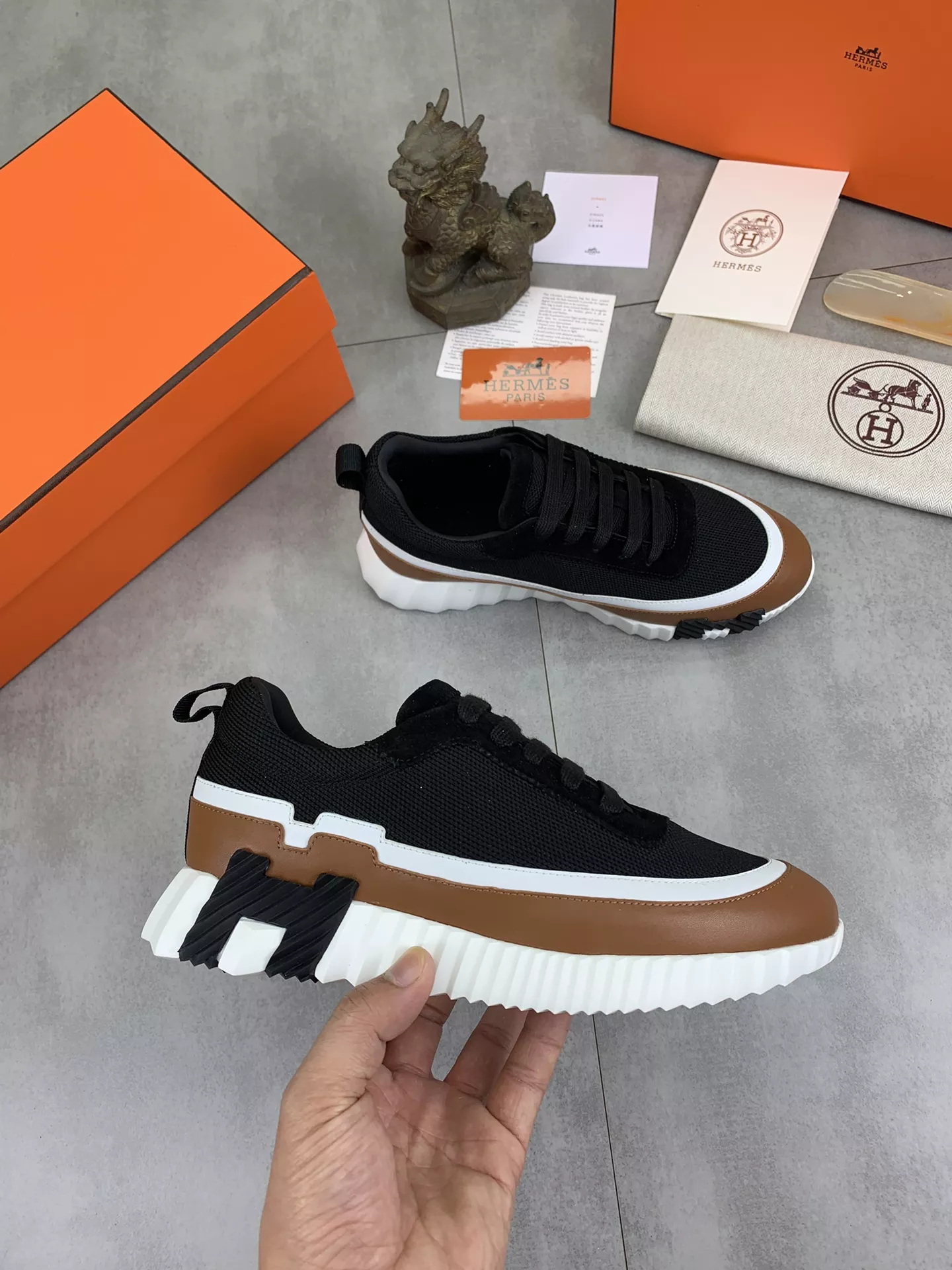 Hermes Casual Shoes For Men Comfortable 3237
