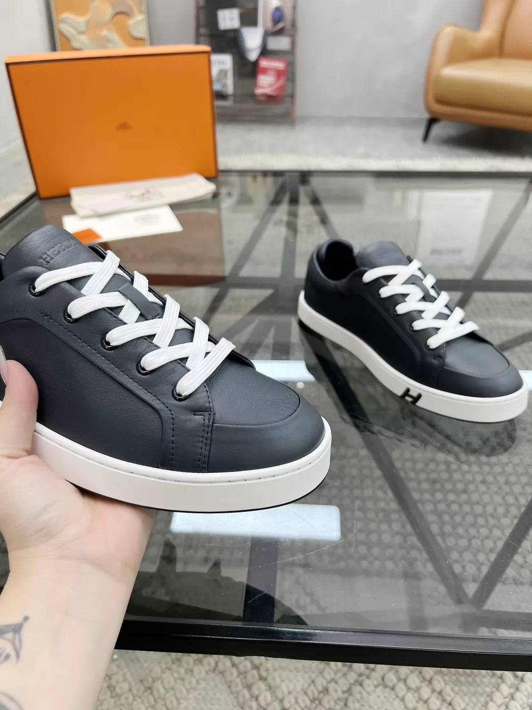 Hermes Casual Shoes For Men Comfortable 5987