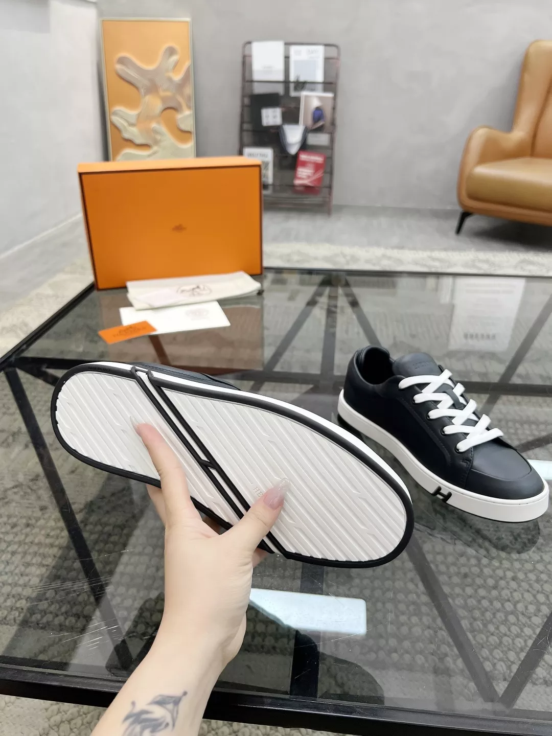 Hermes Casual Shoes For Men Comfortable 5987