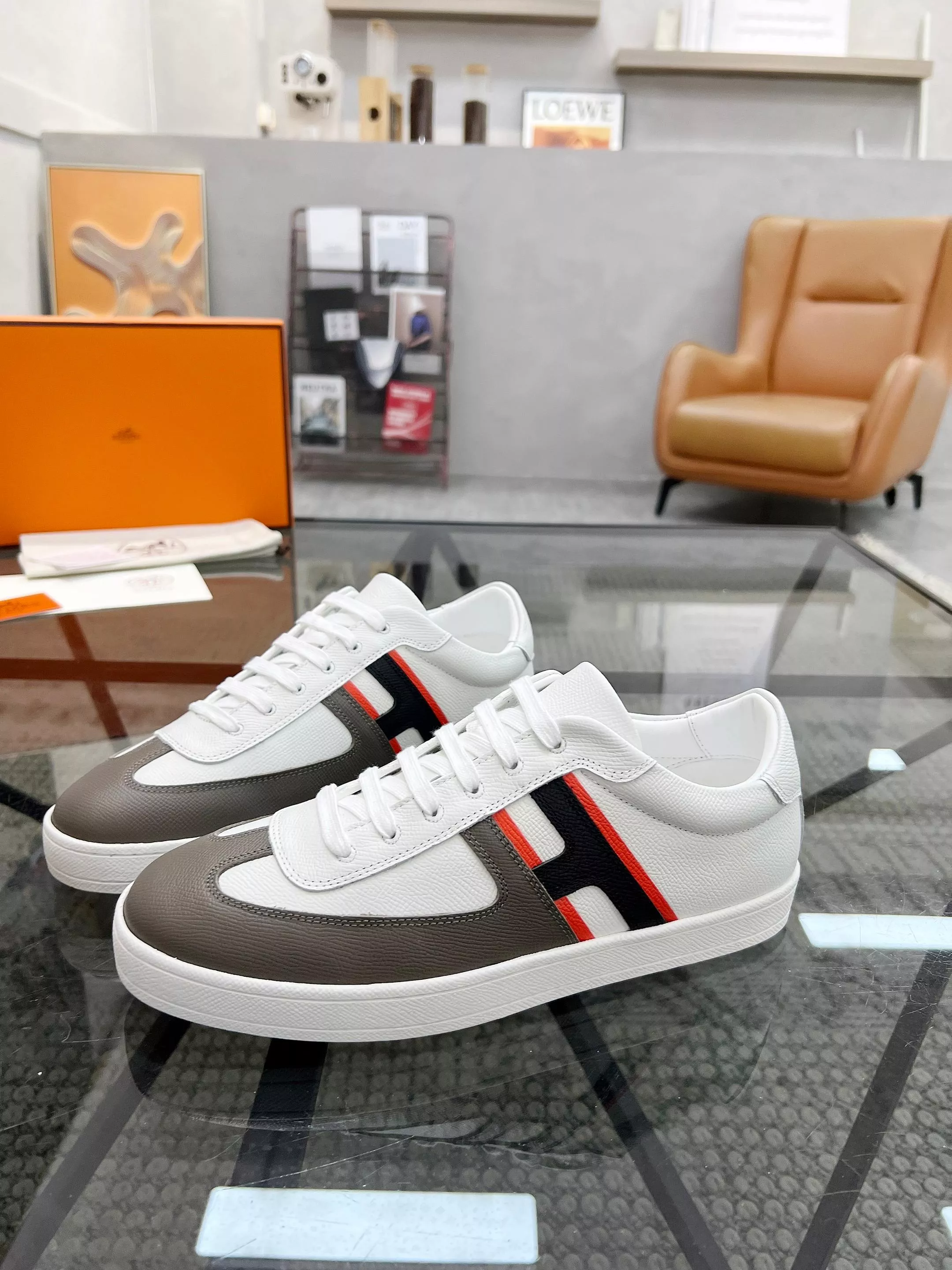 Hermes Casual Shoes For Men Comfortable 7100