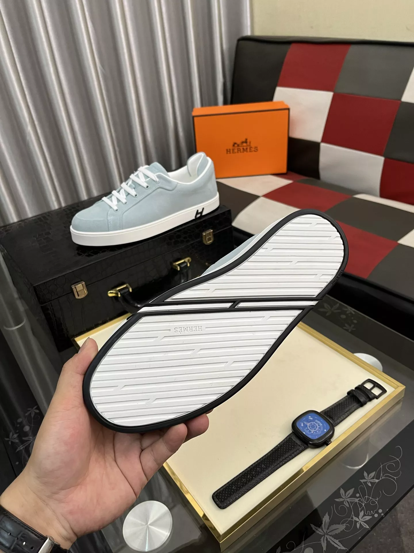 Hermes Casual Shoes For Men Comfortable 8367