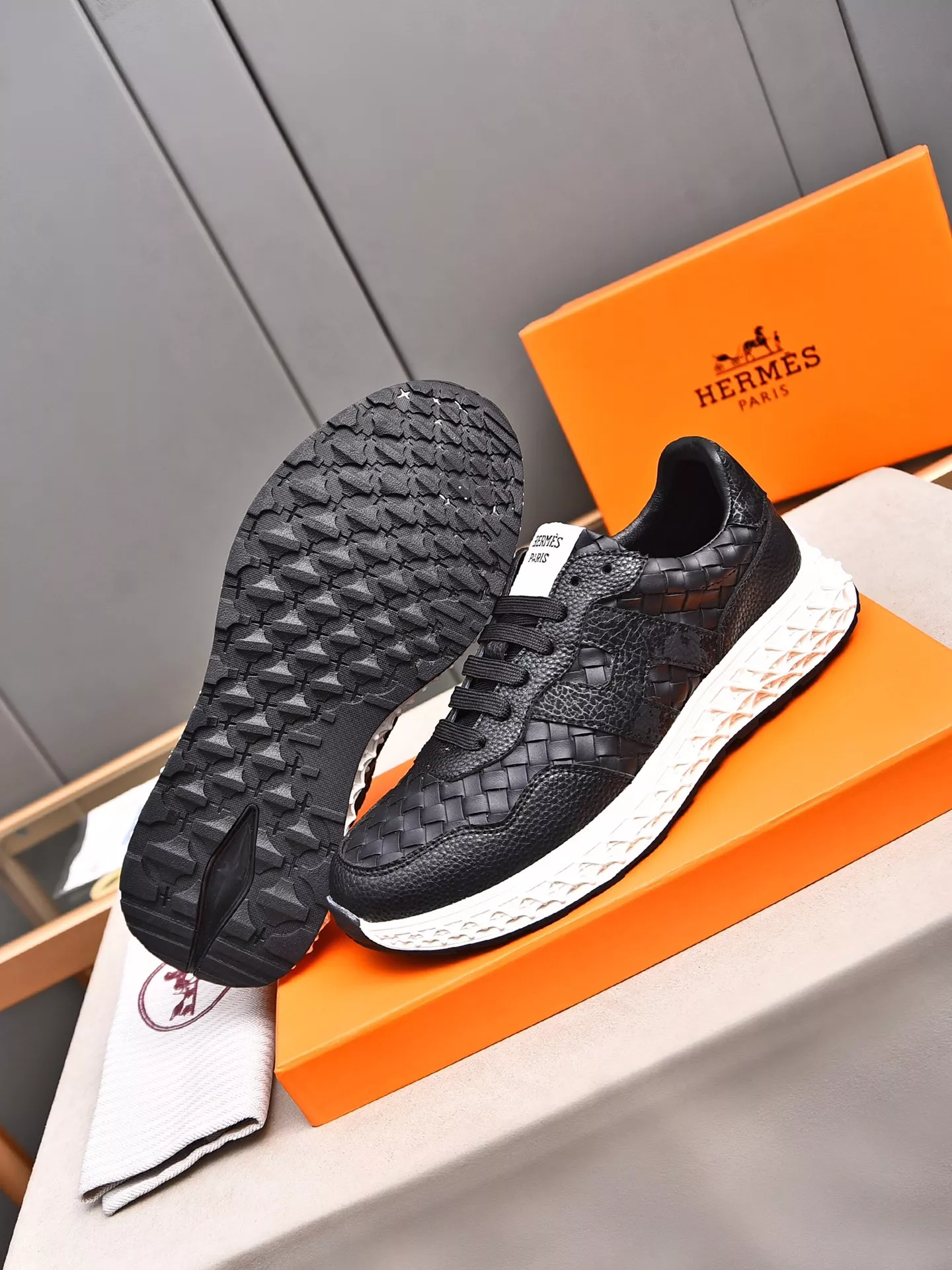 Hermes Casual Shoes For Men Comfortable 8955