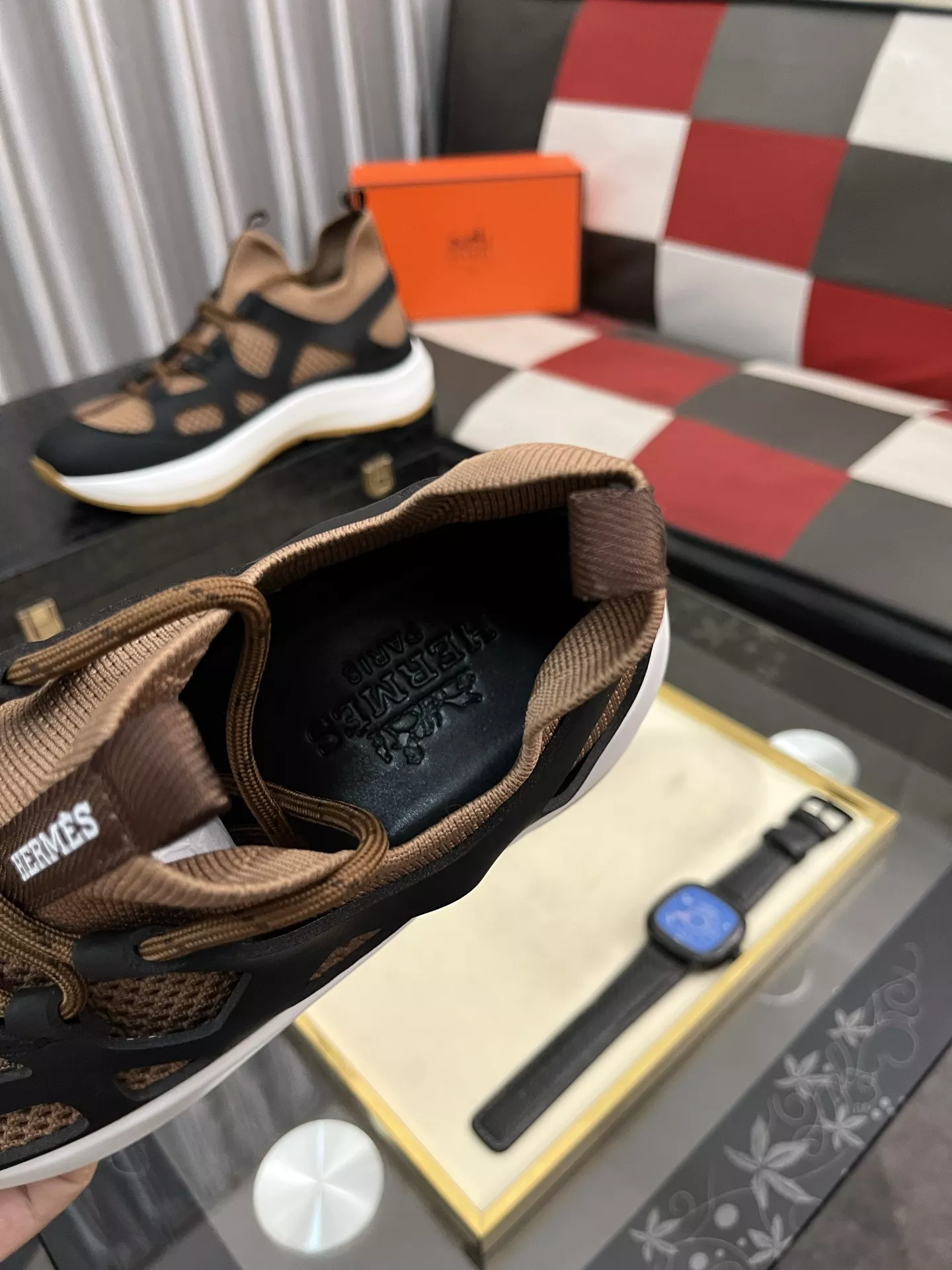 Hermes Casual Shoes For Men Elegant 3953