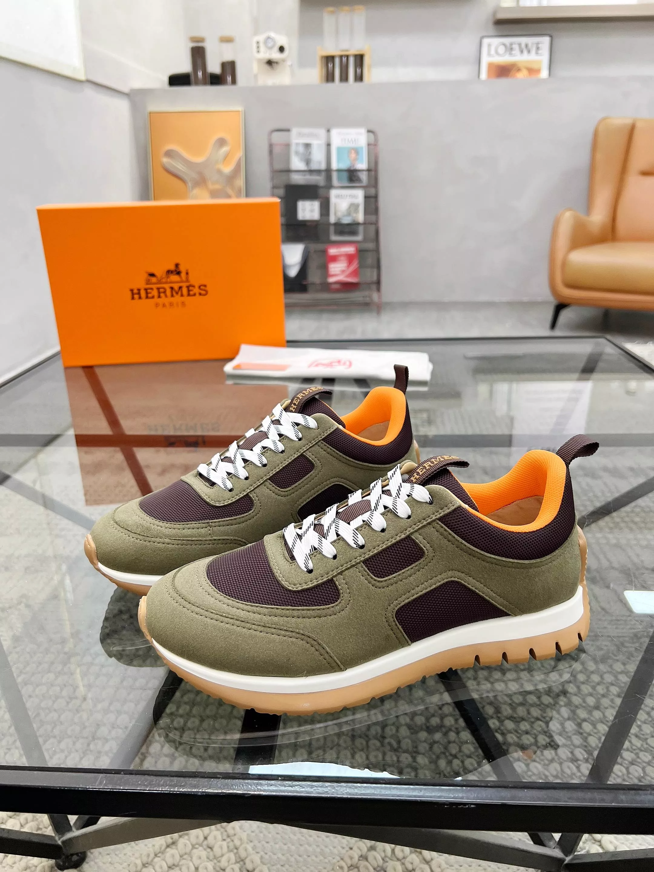 Hermes Casual Shoes For Men Fashionable 8400